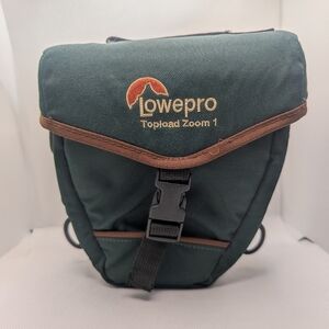 Lowepro Top Load Zoom 1 Green And Brown Camera Bag